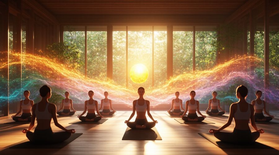 Energy healing with yoga Energy healing with yoga